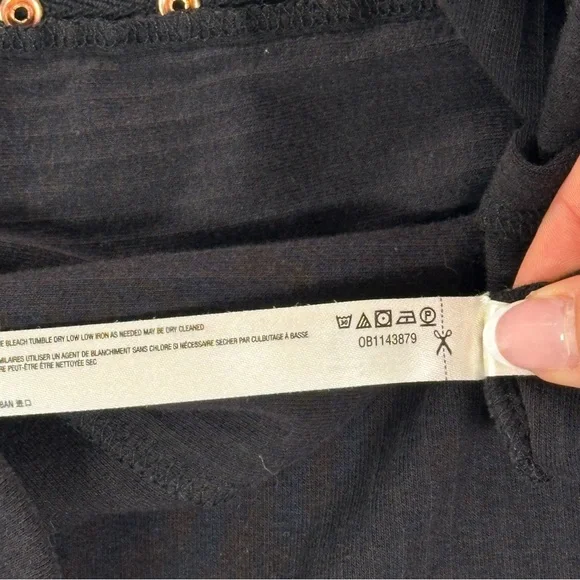 Intimately Free People Ribbed Bodycon Midi Dress Black M - Picture 8 of 16